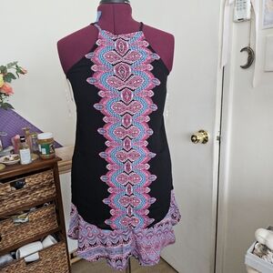 boho halter dress